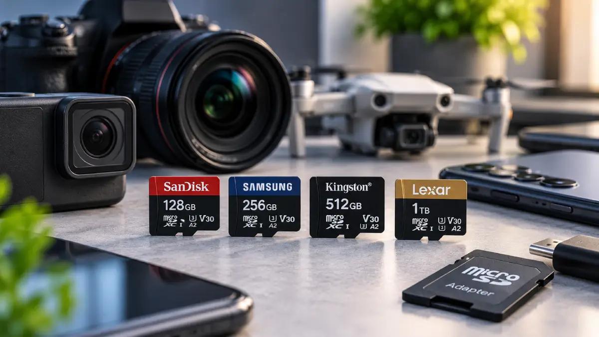microSD ბარათები — ტიპები, სიჩქარის სტანდარტები და სწორი არჩევანი