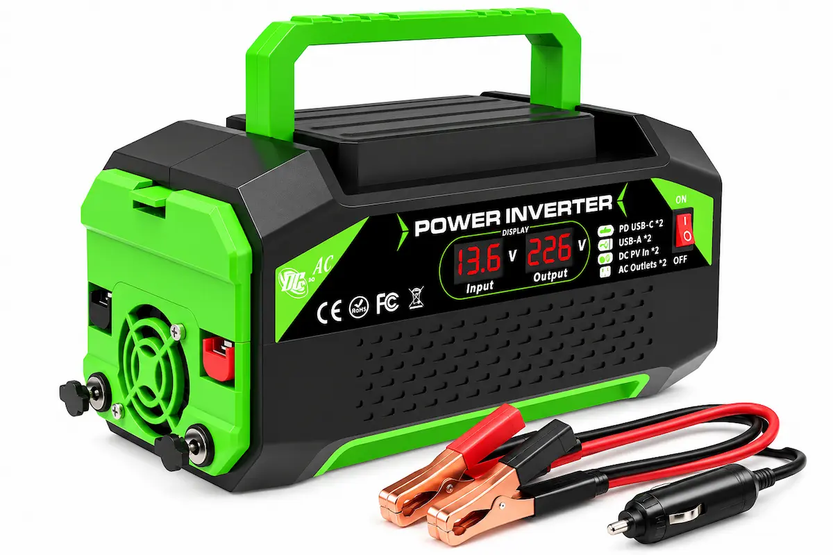 მანქანის ინვერტორი 500W / 1000W 12V 220V — მთავარი ფოტო