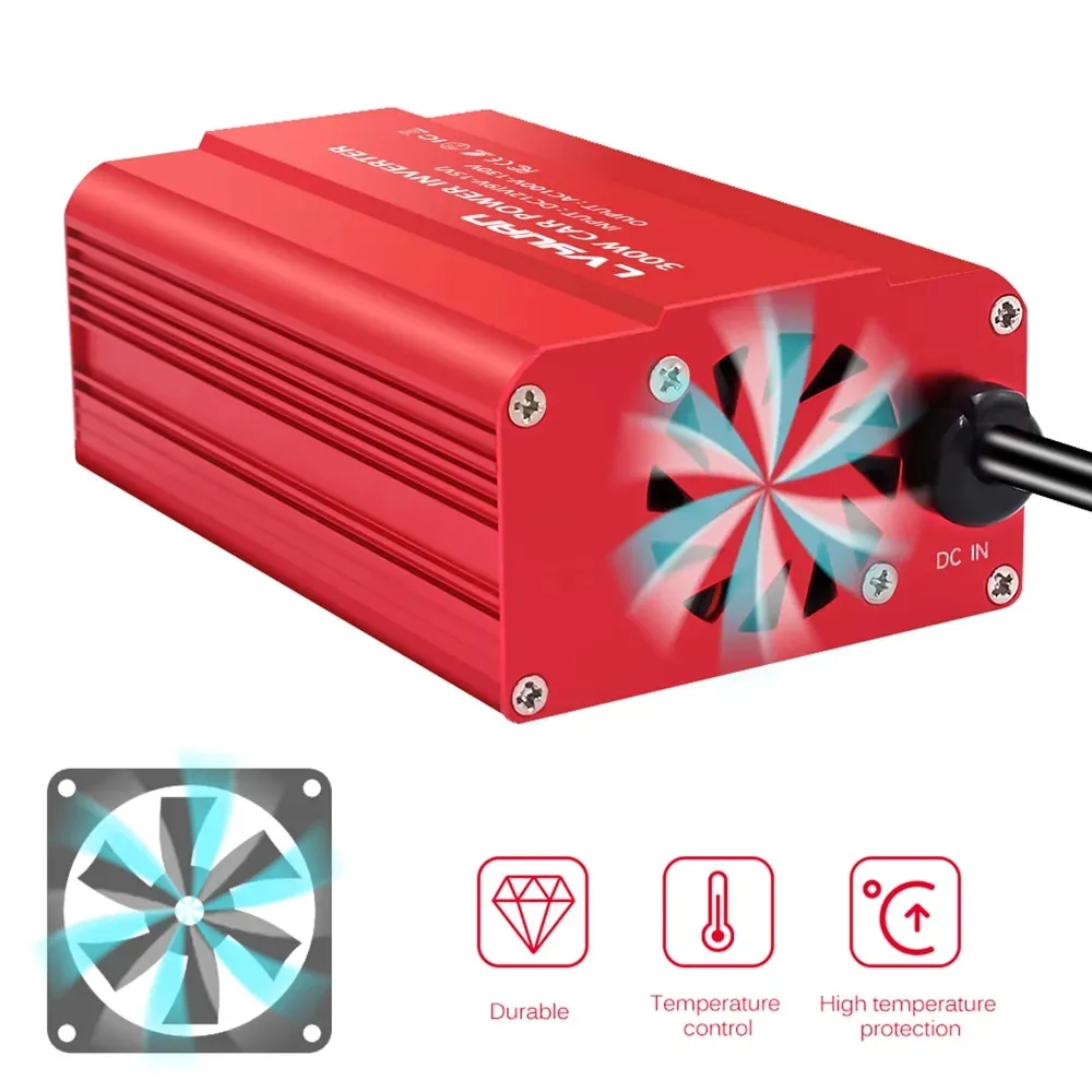 300W ინვერტორი – გაგრილების მექანიზმი