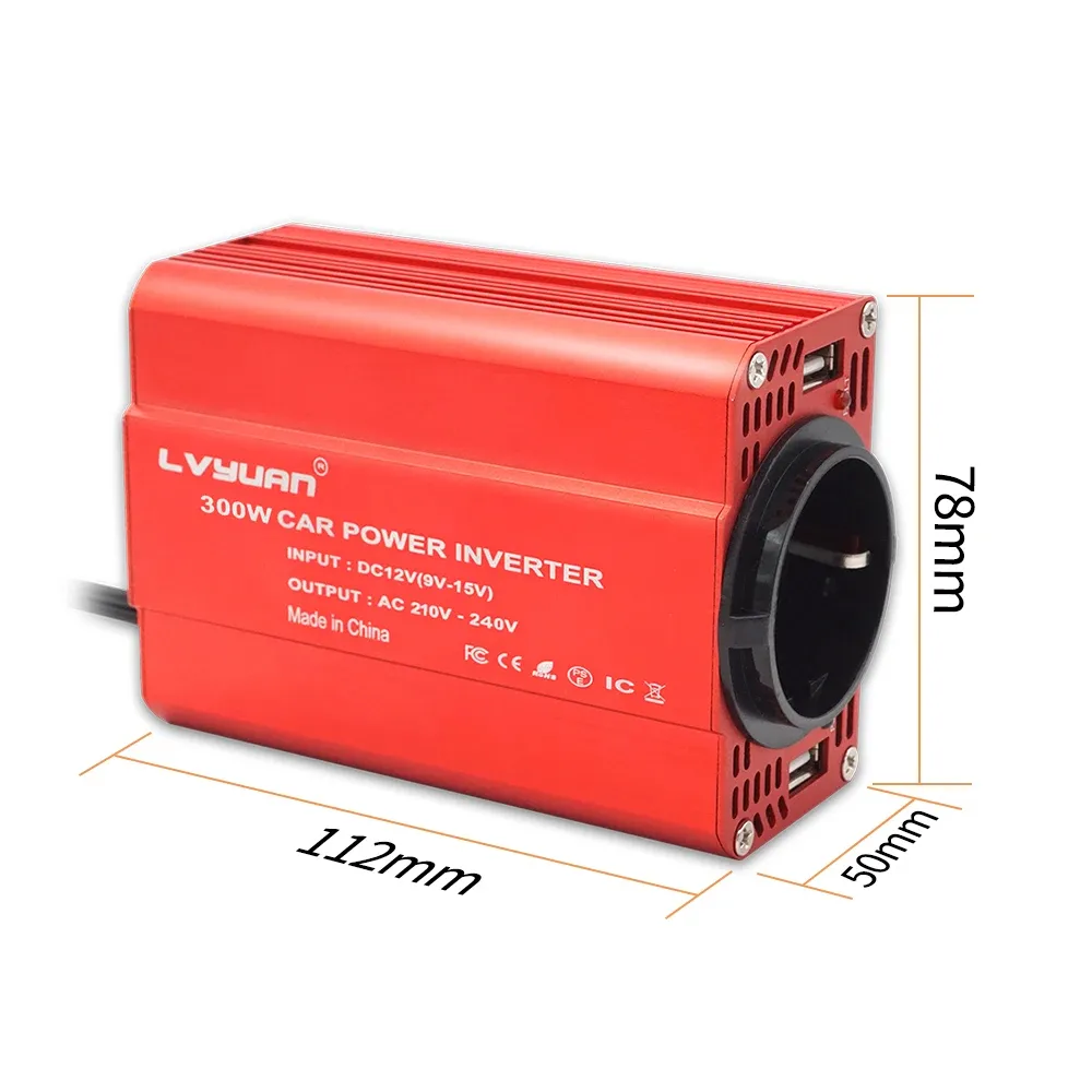 300W ინვერტორი – ზომები