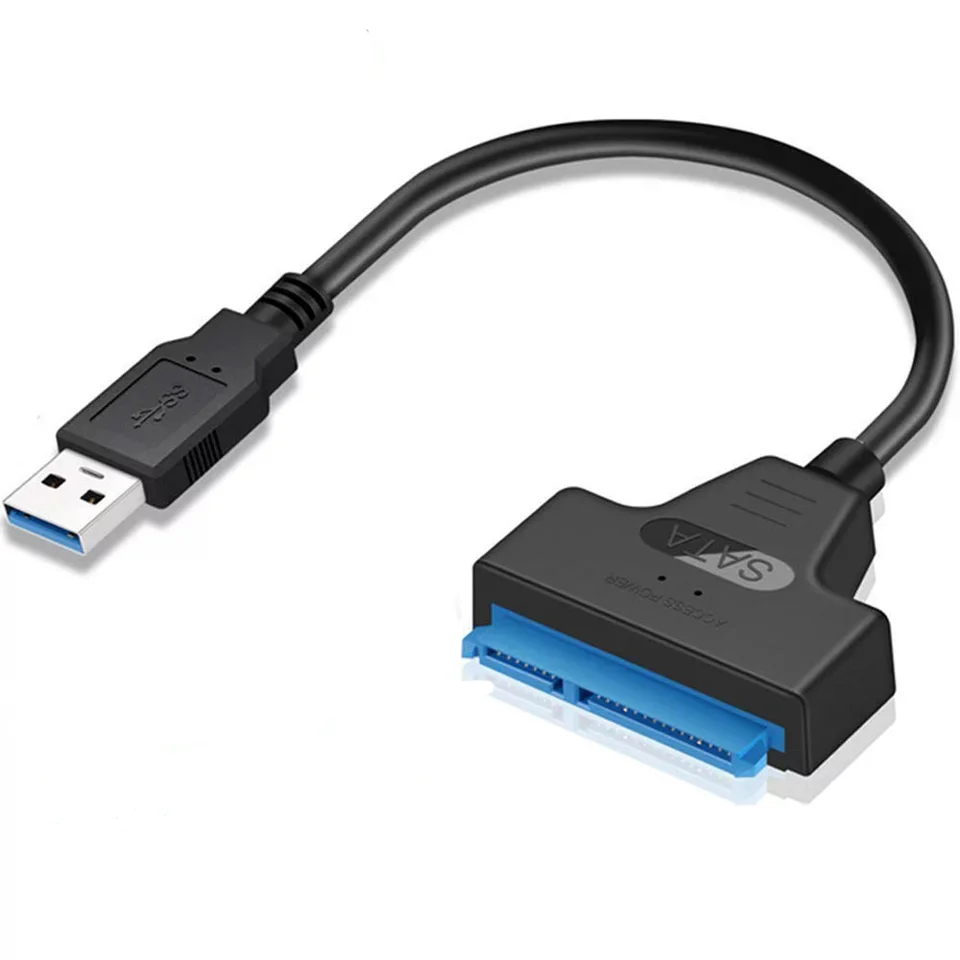 USB 3.0 to SATA Adapter - 2.5 inch HDD/SSD დისკების დასაკავშირებლად