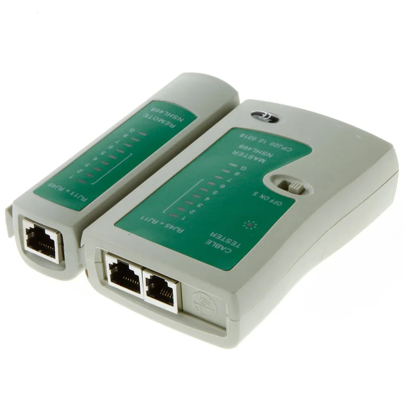 ქსელის კაბელის ტესტერი RJ45 RJ11